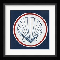 Summer Shells II Nautical Framed Print