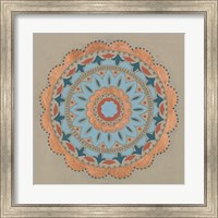Copper Mandala I Fine Art Print