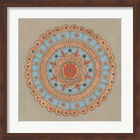 Copper Mandala II Fine Art Print