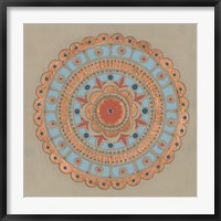 Copper Mandala II Fine Art Print