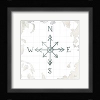 Watercolor Wanderlust Adventure IV Framed Print