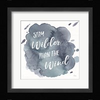 Watercolor Wanderlust Adventure II Framed Print