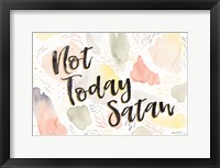 Meadow Breeze VI Not Today Satan Framed Print