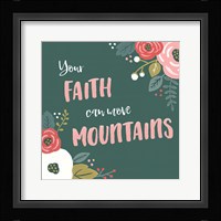 Wildflower Daydreams V Move Mountains Framed Print