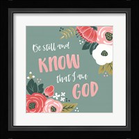 Wildflower Daydreams VIII Be Still Framed Print