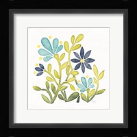 Garden Getaway Flowers IV Framed Print
