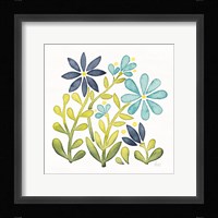 Garden Getaway Flowers II Framed Print