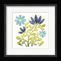Garden Getaway Flowers III Framed Print