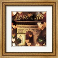 Love is in the Air Arc de Triomphe Fine Art Print
