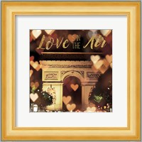 Love is in the Air Arc de Triomphe Fine Art Print