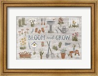 Blooming Garden III Fine Art Print