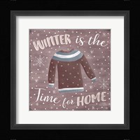 Cozy Winter V Framed Print