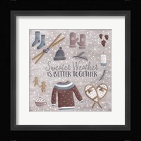 Cozy Winter I Framed Print