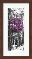 Wander Far and Wide Panel Fine Art Print