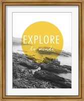 Explore the World v.2 French Fine Art Print