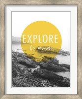 Explore the World v.2 French Fine Art Print