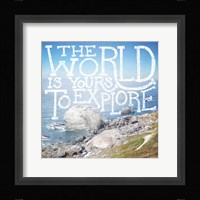 Coastal Adventures IV Framed Print