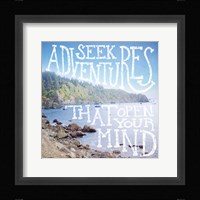 Coastal Adventures III Framed Print