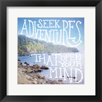 Coastal Adventures III Framed Print