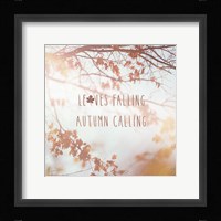 Autumn Calling I Framed Print
