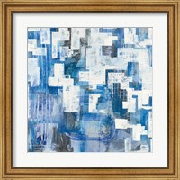 In Blue A Maze Fine Art Print