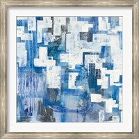 In Blue A Maze Fine Art Print