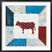 Modern Americana Farm Quilt IV Fine Art Print