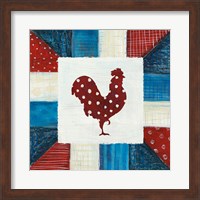 Modern Americana Farm Quilt III Fine Art Print
