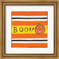 Halloween Boo Pumpkin Fine Art Print