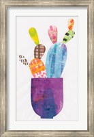 Collage Cactus III Fine Art Print