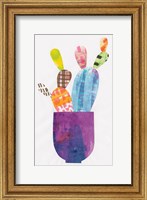 Collage Cactus III Fine Art Print