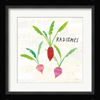 Kitchen Garden VI Cream Framed Print