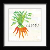 Kitchen Garden IV Cream Framed Print
