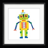 Robot Party IV Framed Print