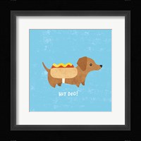 Good Dogs Dachshound Framed Print