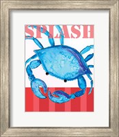 Splash Crab 2 Fine Art Print