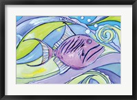 Surfin' Fish Fine Art Print