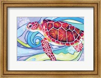 Surfin' Turtle Fine Art Print