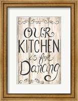 Kitchen is for Dancing Fine Art Print