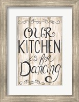 Kitchen is for Dancing Fine Art Print