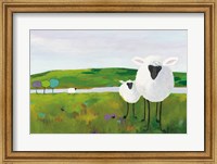 Sheep in the Meadow Fine Art Print