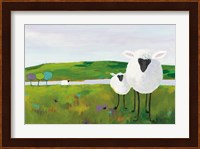 Sheep in the Meadow Fine Art Print