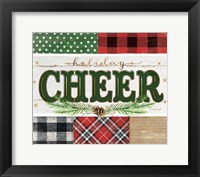 Cheer Plaid Fine Art Print