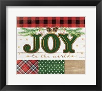 Joy Plaid Fine Art Print