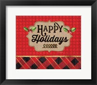 Happy Holidays Fine Art Print