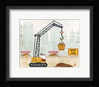 Crane Framed Print