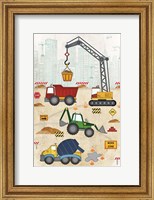 Construction Site Fine Art Print