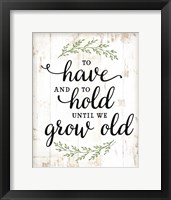 To Have and To Hold Fine Art Print