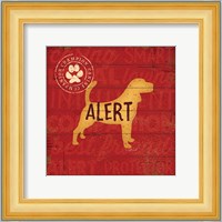 Alert Dog Fine Art Print