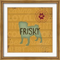 Frisky Dog Fine Art Print